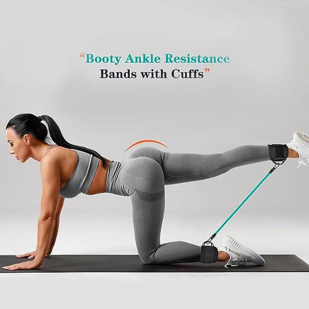 2026NEW🔥50%off-Ankle Fitness Belt(3pcs:10, 20, 30LB Each with One Pair of Ankle Strap)