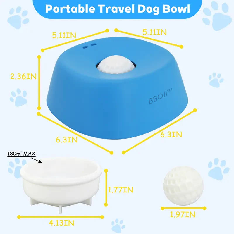 2026NEW🔥Vet-Recommended Slow Feeder Bowl for Dogs & Cats - Interactive Anti-Gulping Pet Dish for Healthy Tummies