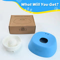 2026NEW🔥Vet-Recommended Slow Feeder Bowl for Dogs & Cats - Interactive Anti-Gulping Pet Dish for Healthy Tummies