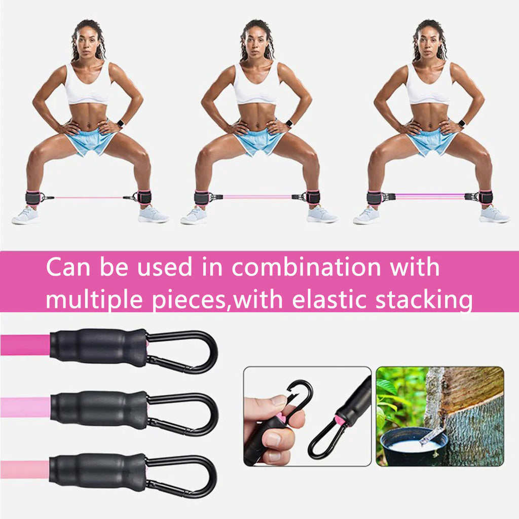 2026NEW🔥50%off-Ankle Fitness Belt(3pcs:10, 20, 30LB Each with One Pair of Ankle Strap)