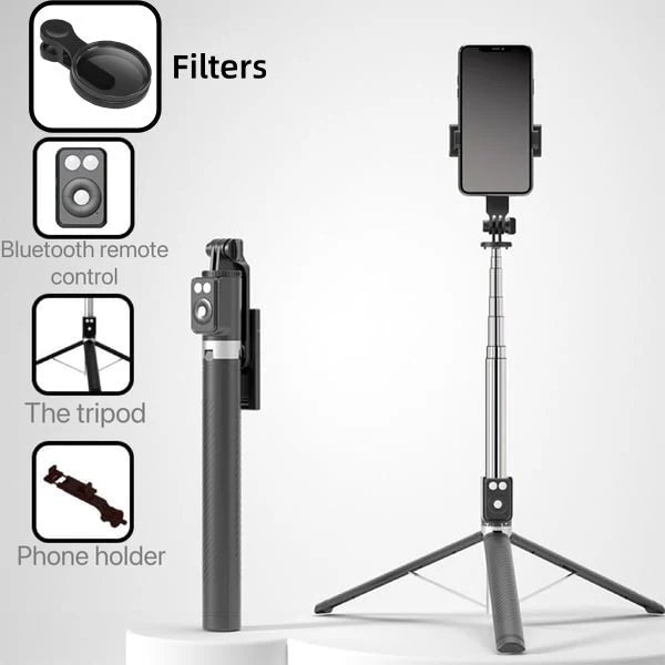 🎁Hot Sale 50% OFF⏳New 6 in 1 Bluetooth Selfie Stick
