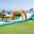 ☀️Children's Inflatable Slide💦with Water Sprinkler