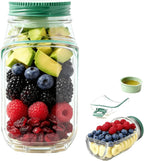 🎉Last Day Final Sale⏰️Salad Pod Mason Jar Side Open