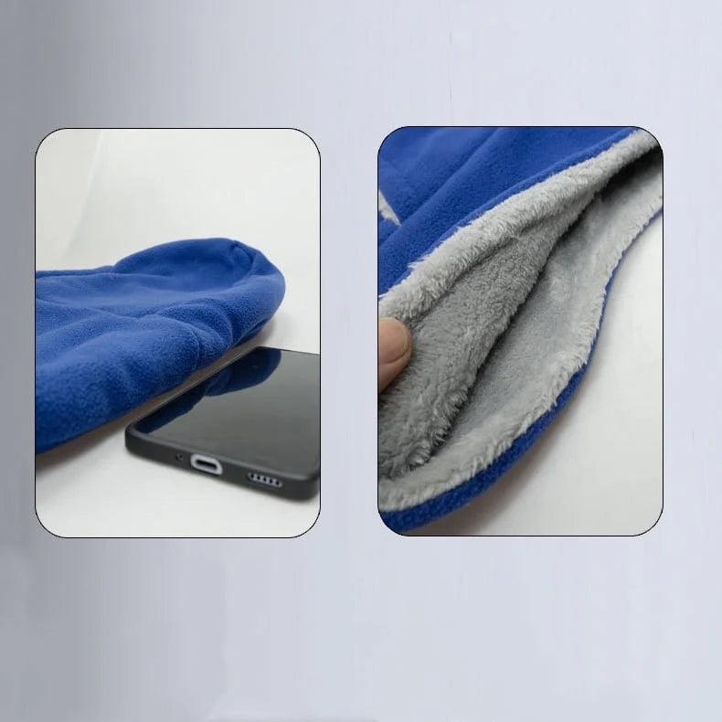 Unisex Winter Warm Neck Mask Ear Protection One Piece Hat